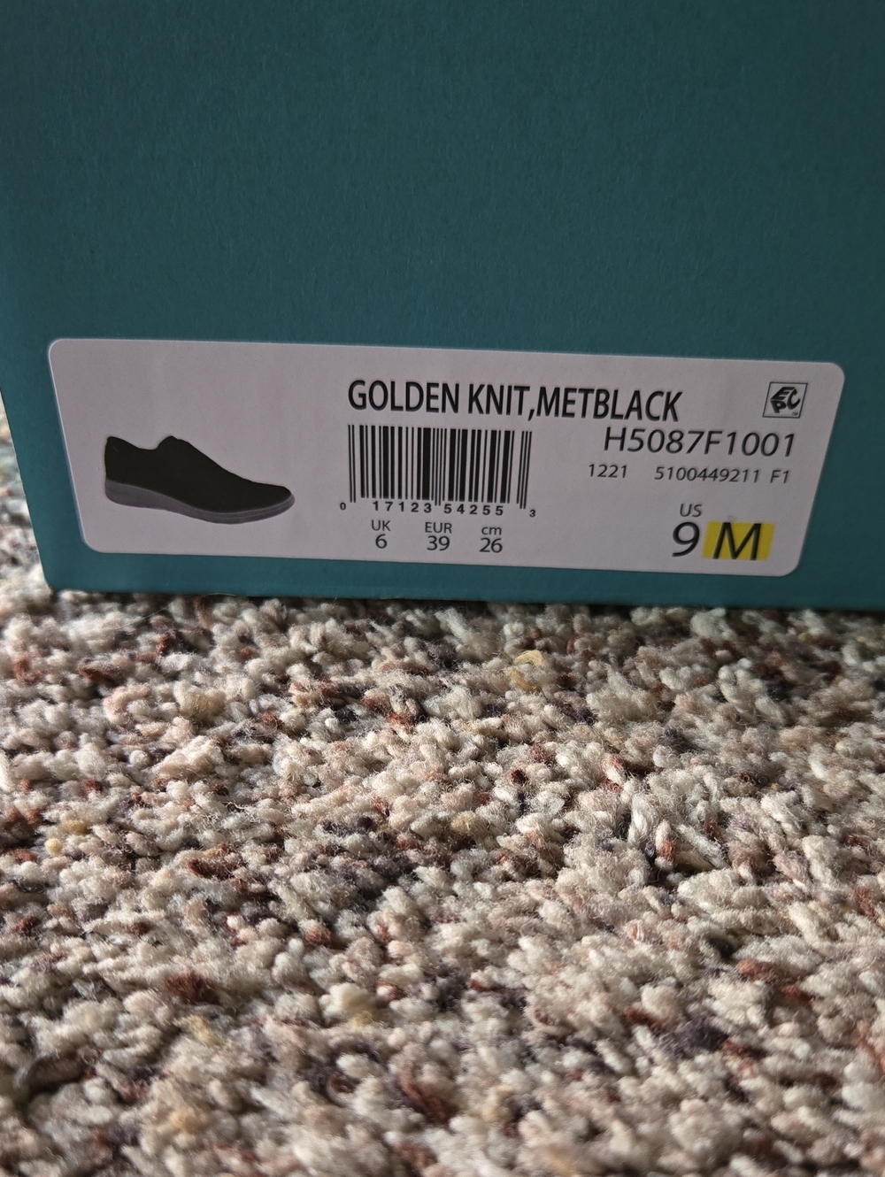 BZEES LOAFER Style Name Golden Knit.Black 9m. WASHABLE! NWT NEVER WORN - Picture 2 of 5